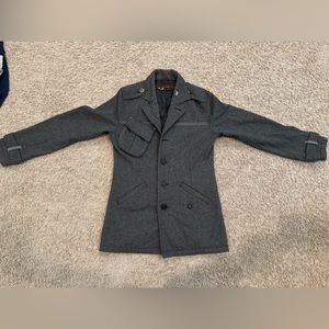 Vintage and rare Minus_ung wool peacoat